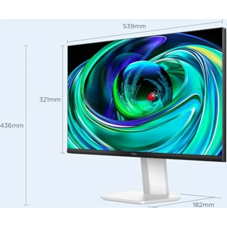 TCL 24G54 24″ Mini-LED-Monitor, Full-HD 100Hz, VA-Panel, 450 Nits, HDR 400, großer Farbraum, TÜV Rheinland flimmerfrei & Low Blue Light – Bild 2