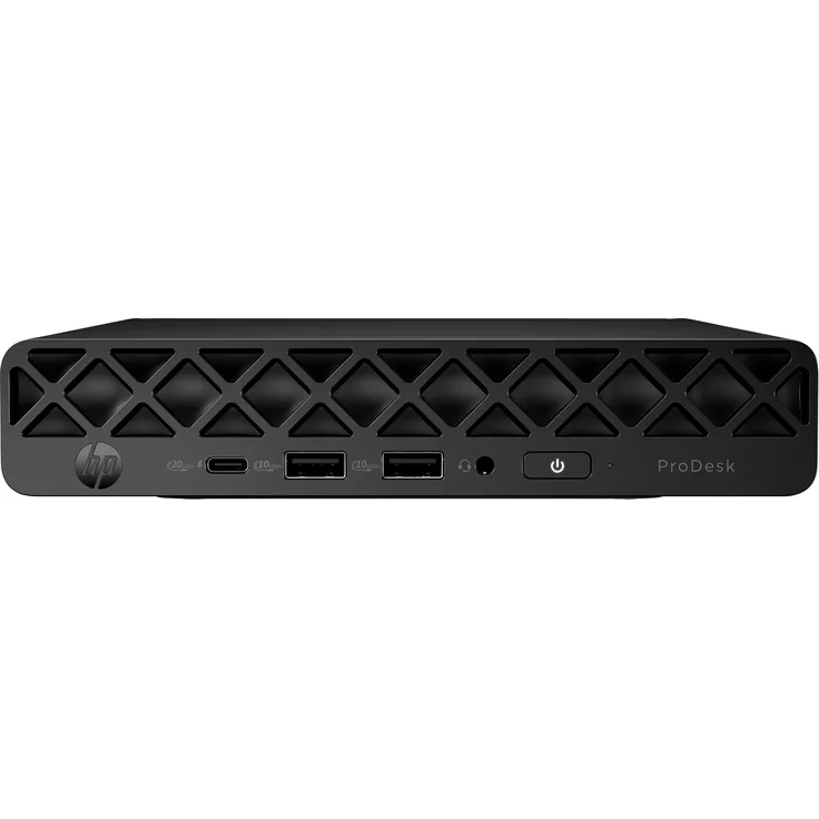 HP ProDesk 4 Mini G1i, Desktop-PC mit Intel Core Ultra 5 235T, 16 GB RAM, 512 GB SSD, Intel Arc Graphics, Schwarz