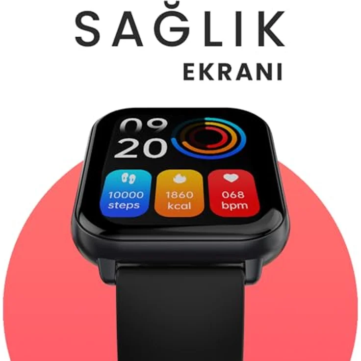 HiFuture SmartWatch FutureFit Zone 2 (pink) (Silikon), Sportuhr + Smartwatch – Bild 4