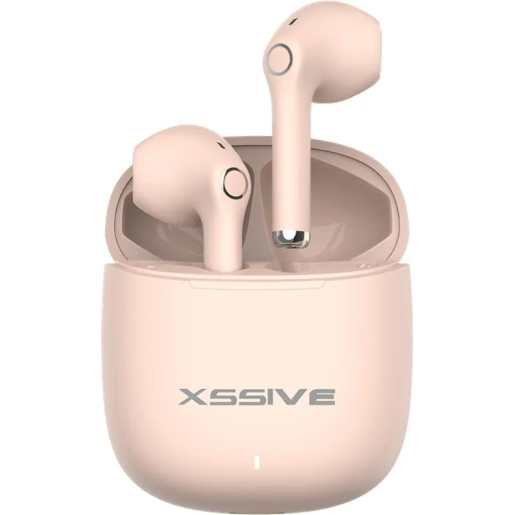 XSSIVE Xssive TWS Bluetooth Earbuds, In-Ear Kopfhörer mit USB-C Anschluss, HD Stereo-Sound und komfortable Passform