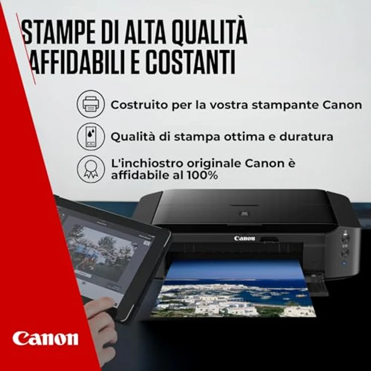 Canon PG-560/CL-561 Druckerpatrone, 7,5 ml Schwarz & 8,3 ml Farbe (M, C, Y) mit 50 Blatt GP-501 Fotoglanzpapier – Bild 3