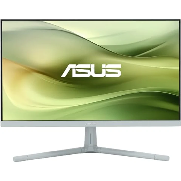 ASUS Eye Care VU279CFE-G, 27 Zoll Full HD Monitor, 100 Hz, 1ms MPRT, AdaptiveSync, Epeat Gold, IPS Panel, Vesa 75x75, HDMI, USB-C mit 15W PD, ergonomisch, Green Grey – Bild 1