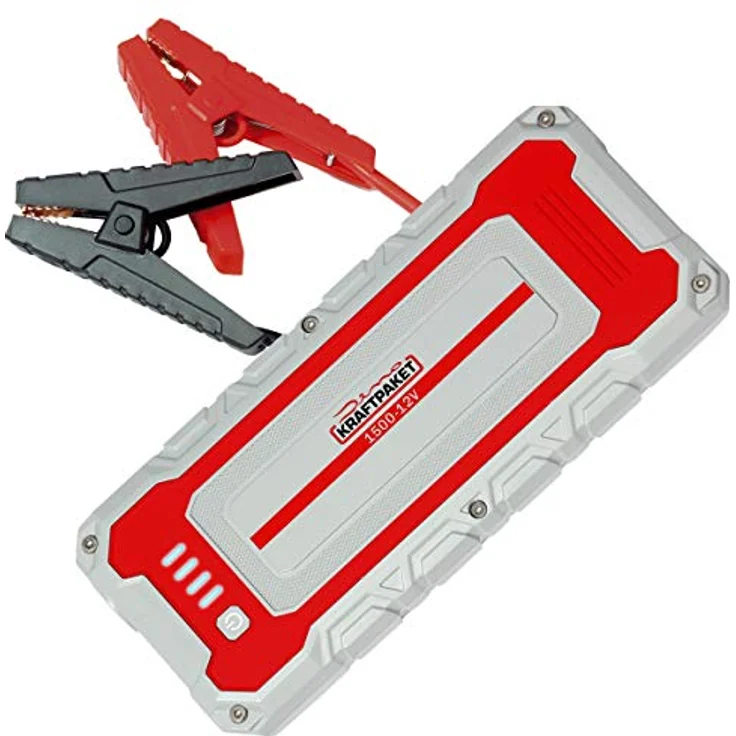 Dino KRAFTPAKET 136150 12V-1500A Starthilfegerät 62.9Wh-Die Neue kraftvolle Generation, kompatible mit PKW – Bild 1