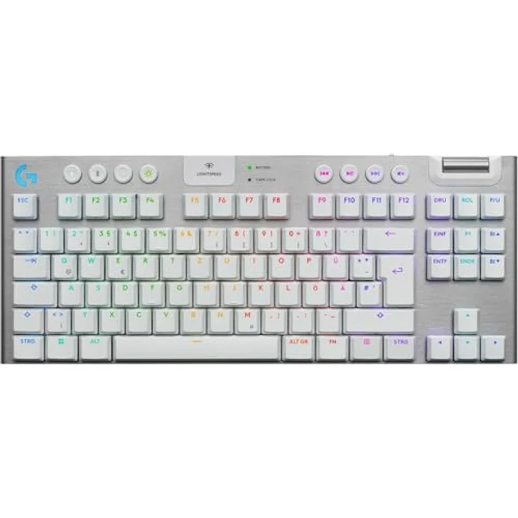 LOGITECH G915 X LIGHTSPEED TKL, Kabellose Gaming-Tastatur mit GL-Switches und Aluminium-Oberschale – Bild 2