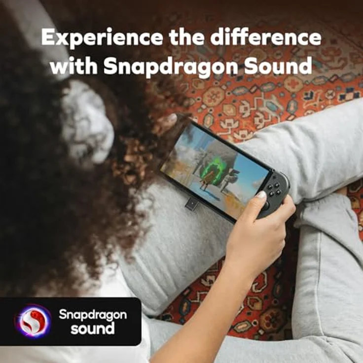 CREATIVE BT-W6 Kabelloser Bluetooth 5.4- und LE-Audiosender mit Snapdragon-Sound, verlustfreiem aptX, geringer Latenz und bis zu 24-Bit/96-kHz-Audio, funktioniert mit PC/Mac/Spielkonsolen – Bild 3