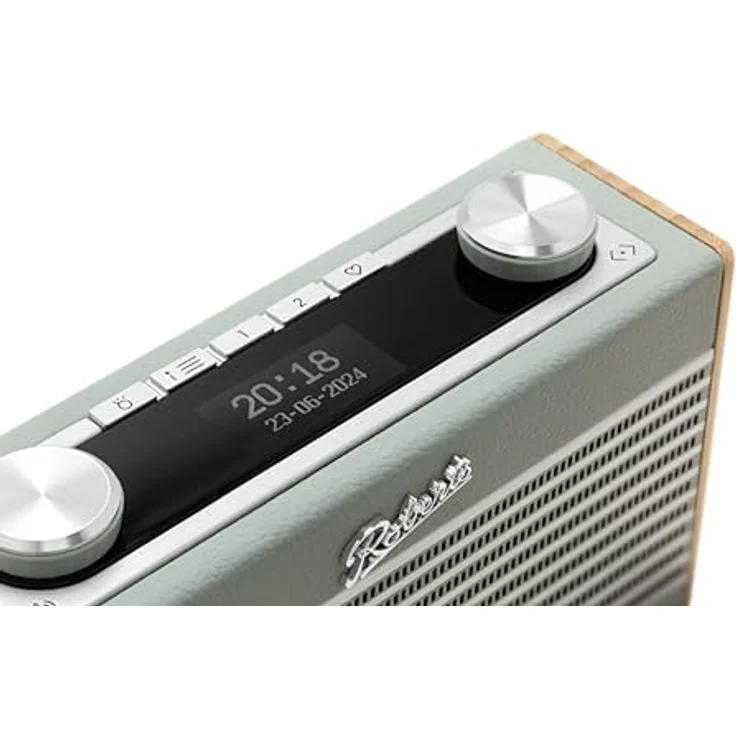 Roberts Radio Rambler UNO Tragbares DAB+/FM/Bluetooth-Radio, Himmelblau, kompakte Größe, ideal für unterwegs – Bild 4