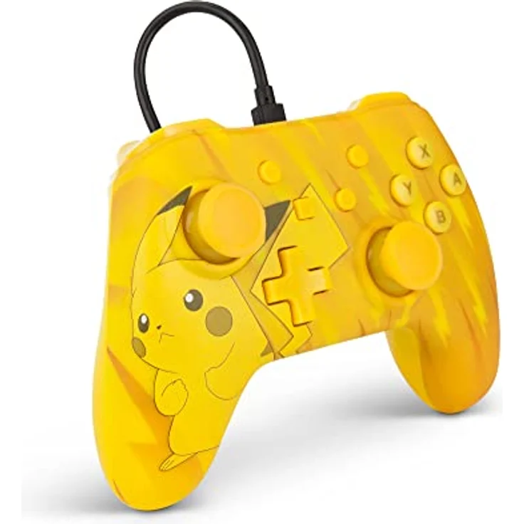 PowerA Wired Controller - Pikachu Static Gelb (1511623-01) (Switch) – Bild 3