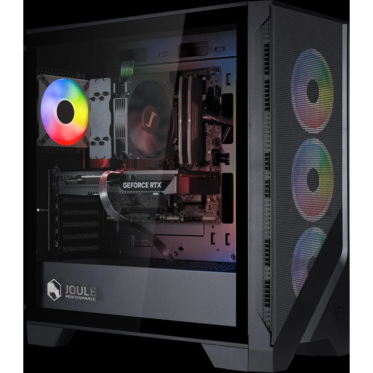 Joule Performance Gaming PC RTX5060, AMD Ryzen 7 5700X, 32 GB RAM, 1 TB SSD, GeForce RTX 5060, Schwarz
