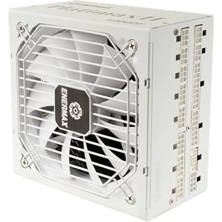 ENERMAX PLATIMAXII 1200W Snow White, vollmodulares ATX 3.1-Netzteil mit 80 Plus Cybenetics Platinum, PCIe 5.1, semi-fanless 135mm DF-Lüfter, langlebige japanische Kondensatoren – Bild 3