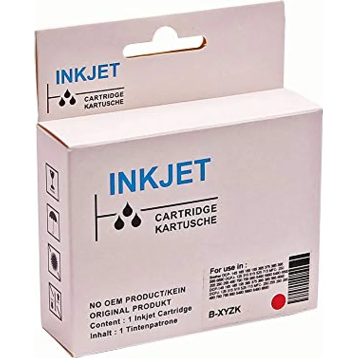 ABC Tintenpatrone (Kompatible Druckerpatrone für HP 82 Magenta Designjet 500 500E, PS 510 510PS Series 800 800PS 815MFP 820MFP CC800PS Stielow 5951 5951E) 69ML, 100% Neu – Bild 2
