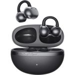 QCY Crossky C50, Kabellose Ohrhörer mit Noise Cancelling, 35 h Akkulaufzeit, grau