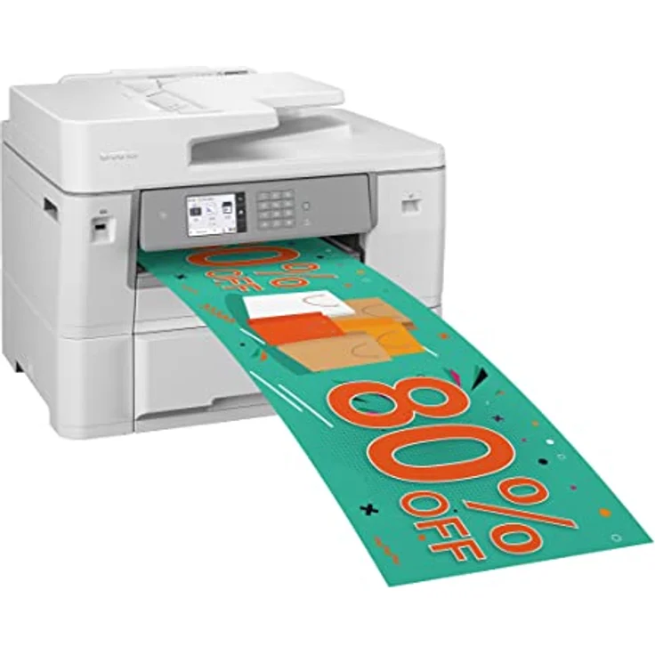 Brother MFC-J6959DW | Tintenstrahl-Multifunktionsdrucker Roll-Paper | WLAN und Ethernet | Duplex-Funktion | NFC-fähig | Druckt bis zu 30 ppm – Bild 2