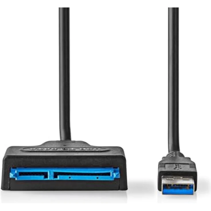 NEDIS Festplatten-Adapter | USB 3.2 Gen1 | 2.5" SATA Adapter | Stromversorgung über USB, LED-Aktivitätsanzeige, bis zu 6 Gbit/s  – Bild 1