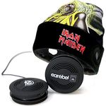 Earebel x Iron Maiden Sound by JBL Bluetooth 5.0 On-Ear Kopfhörer mit Mikrofon - Style Dock Beanie mit Iron Maiden Killers Design - kompatibel zu Apple, Samsung UVM.