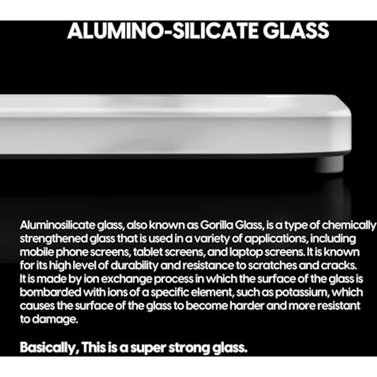 Pulsar Superglide Premium-Glas-Mauspad XXL, rutschfest, Aluminium-Silikat-Glasoberfläche, hochdichter Silikongummi, 97,8 x 41,9 cm, Weiß – Bild 4