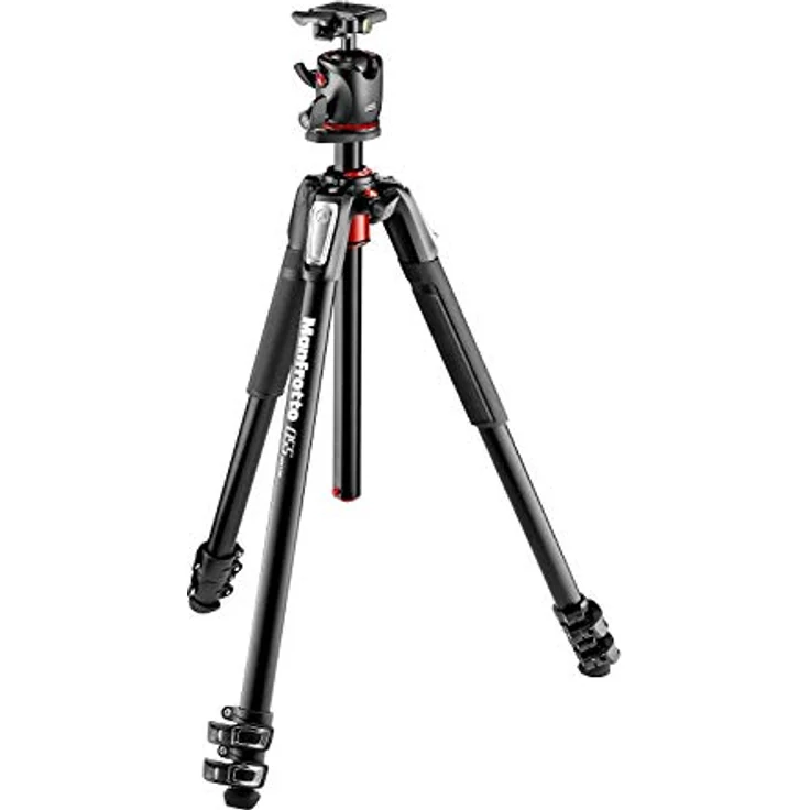 Manfrotto Stativ aus Aluminium, 3 Segmente, mit XPRO-Kugelkopf und 200PL-Platte – Bild 2
