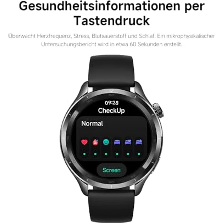 Xiaomi Watch S4 Silver – 1.43" AMOLED, 2200 Nits, 15 Tage Akku, 5ATM Wasserfest, Herzfrequenz & SPO₂-Sensor, Bluetooth 5.3, Aluminiumgehäuse – Bild 10