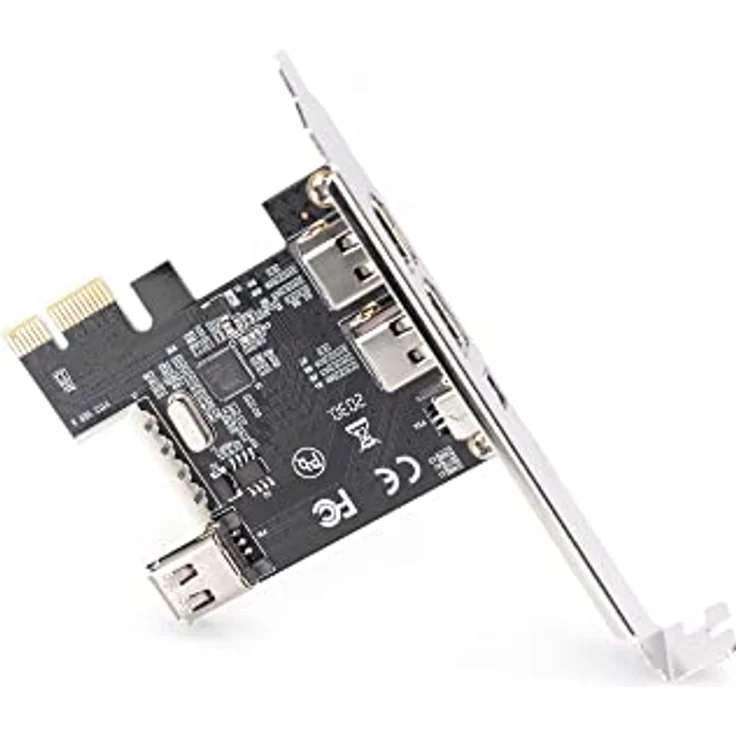 DIGITUS DS-30201-5 IEEE 1394A Schnittstellenkarte, PCIexpress Schwarz – Bild 6