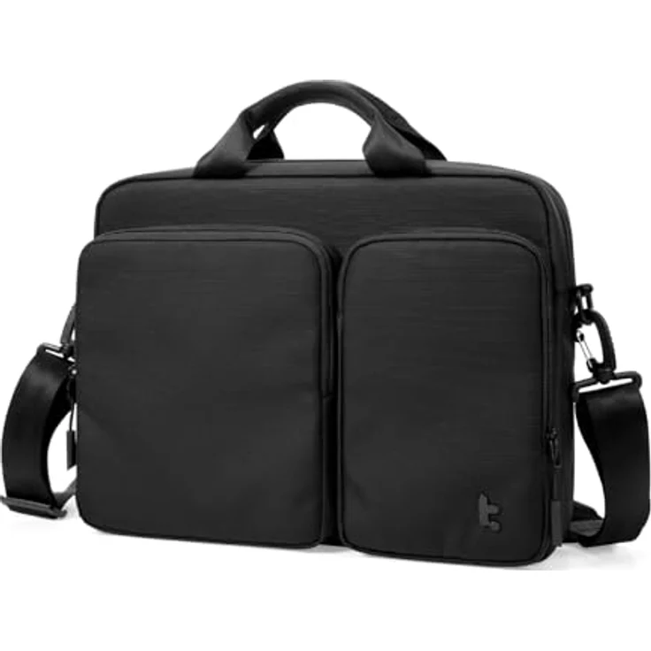 tomtoc Aktentasche A33, Laptoptasche wasserabweisend für bis zu 16 Zoll Laptops, für MacBook Pro M5 Pro/Max (2026), mit organisiertem Innenfach und maximalem Laptopschutz, für Herren im Business-Einsatz – Bild 1