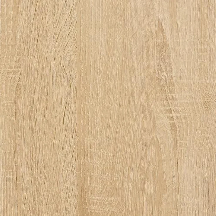 vidaXL Monitorständer Sonoma-Eiche, ergonomischer Bildschirmständer mit Stauraum, 55x23x14 cm, Holzwerkstoff – Bild 8