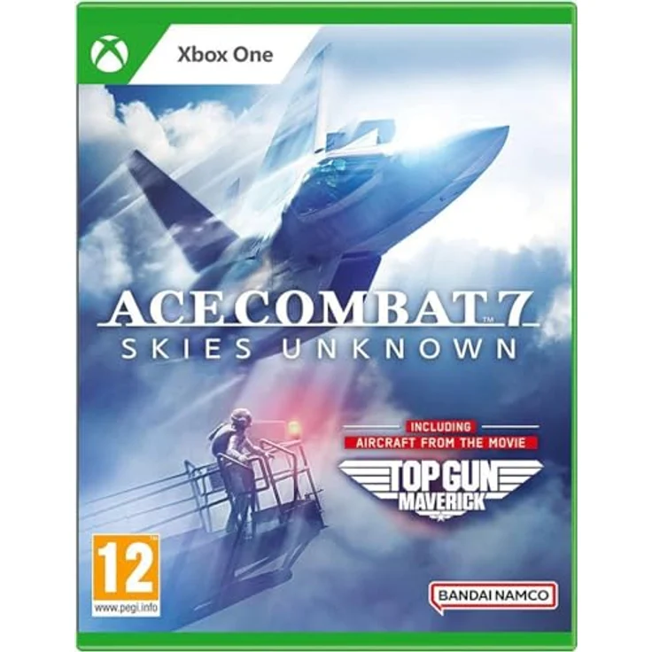NAMCO Ace Combat 7: Ski Unknown (Top Gun: Maverick Edition), Xbox One-Spiel mit 50 Flugzeugen, für bis zu 8 Spieler, anpassbare Flugzeuge und Waffen – Bild 1