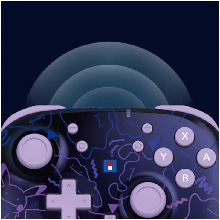 Hori NSX-151E, kabelloses Gamepad für Nintendo Switch, Nintendo Switch OLED, Nintendo Switch Lite, programmierbare Tasten, Turbo-Taste, Capture-Button, D-Pad, Reichweite 10 m – Bild 8