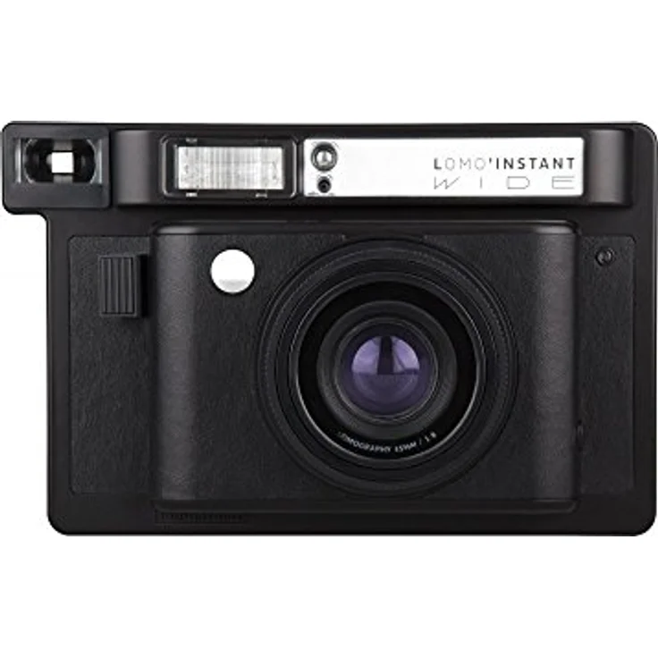 Lomography Lomo'Instant Wide Black - Sofortbildkamera mit Premium 90mm Objektiv und Mehrfachbelichtungsfunktion – Bild 1