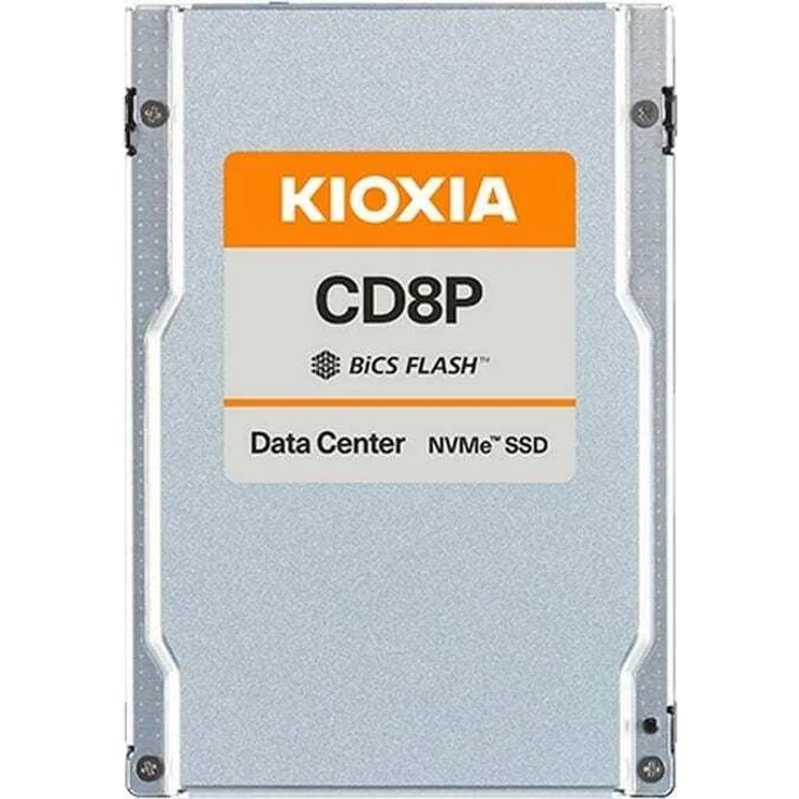 Kioxia SSD CD8P-R Serie 2.5 NVMe 1920 GB, leistungsstarke SSD für Rechenzentren und Enterprise-Anwendungen
