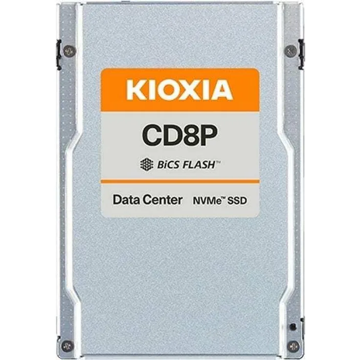 Kioxia SSD CD8P-R Serie 2.5 NVMe 1920 GB, leistungsstarke SSD für Rechenzentren und Enterprise-Anwendungen