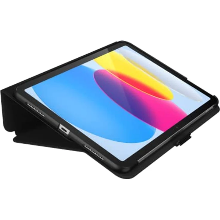 Speck Products iPad (10. Generation - 2022) Balance Folio mit Microban (schwarz/schwarz/weiß) – Bild 5