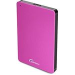 Sonnics 500GB Rosa Externe tragbare Festplatte USB 3.0 super schnelle Übertragungsgeschwindigkeit für den Einsatz mit Windows PC, Mac, Xbox ONE und PS4 Fat32