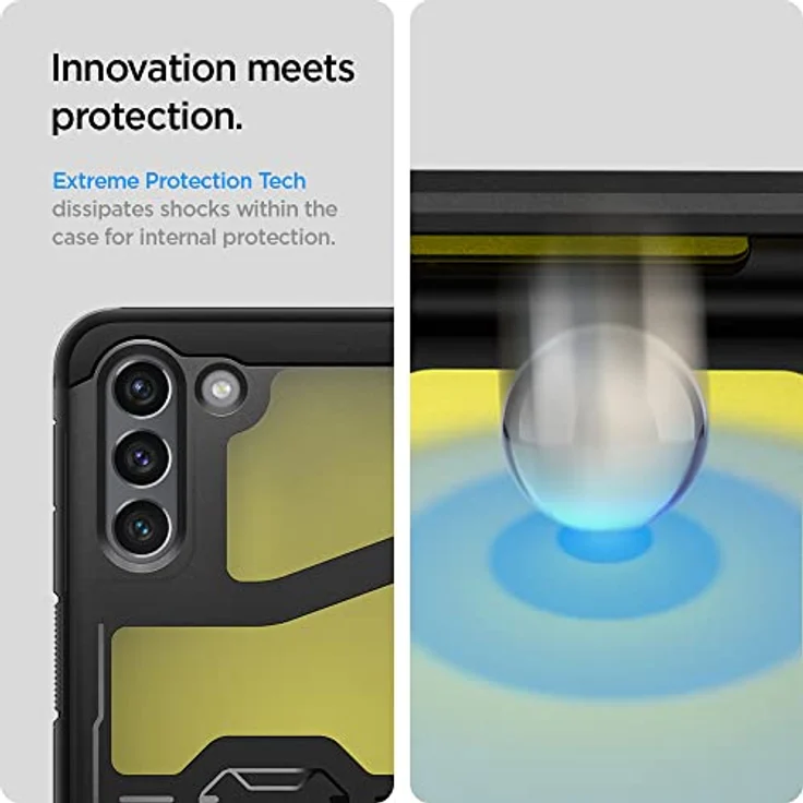 SPIGEN Tough Armor für Samsung Galaxy S21 Black – Bild 4