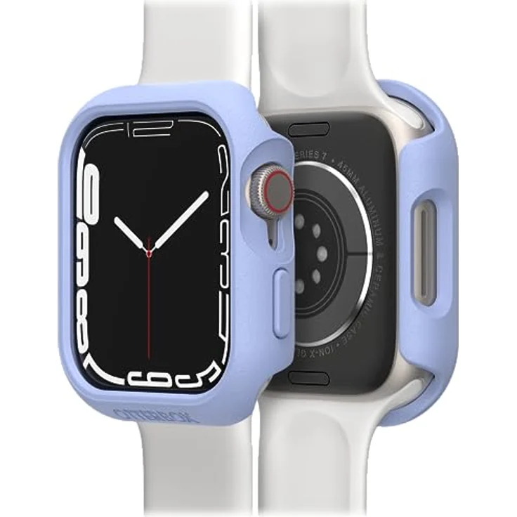 OtterBox All Day Bumper für Apple Watch Series 9/8/7 - 45mm, stoßfeste und sturzsichere Schutzhülle in Lila, schützt Display und Kanten – Bild 5