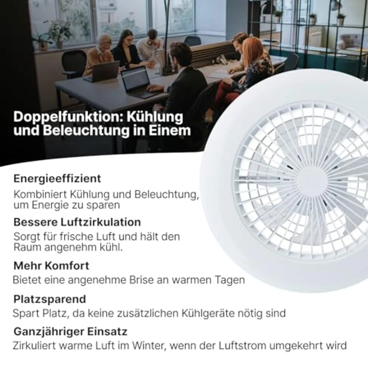Brilliant LED-Deckenleuchte Salerno G60020/06 40 W Warmweiß bis Kaltweiß 4700 lm mit Fernbedienung – Bild 10