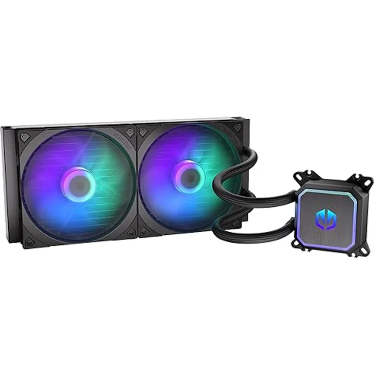 ENDORFY Navis F280 ARGB, AIO-CPU-Kühlung, 280 mm breit, ARGB-Hintergrundbeleuchtung, Kompatibel mit AM5, AM4, LGA1700, LGA1200, LGA1150, LGA1151, LGA1155, LGA1156 etc. – Bild 1
