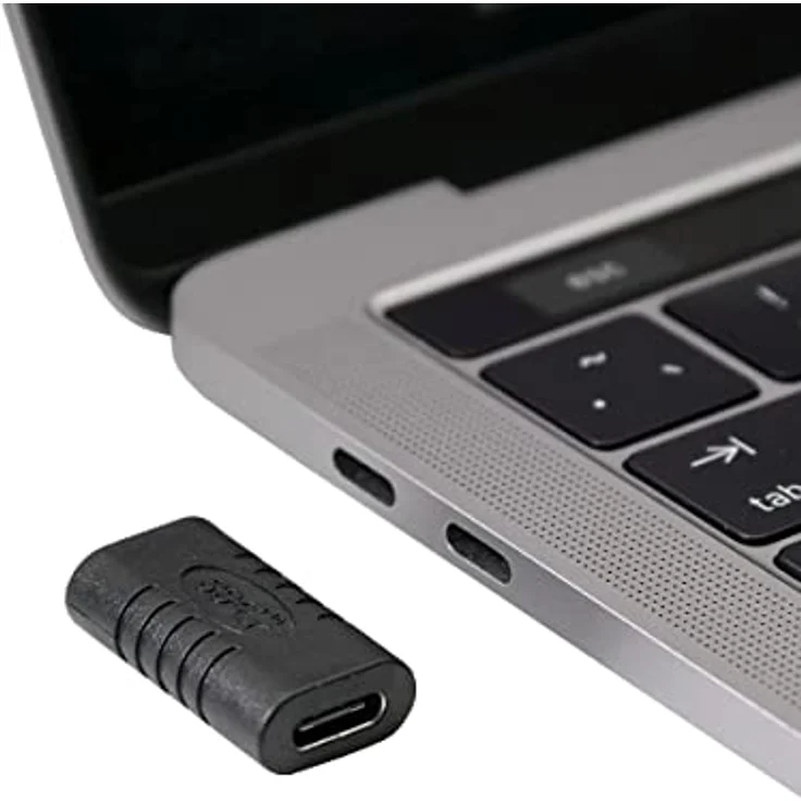 PremiumCord Kupplung USB-C 3.1, Super-Speed 5Gbps, USB 3.1 Typ C Buchse auf Buchse, Farbe schwarz kur31-09 – Bild 6