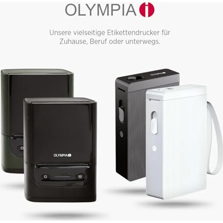 Olympia Etikettendrucker PM220, kompakter Etikettendrucker mit hoher Druckqualität, grün – Bild 8