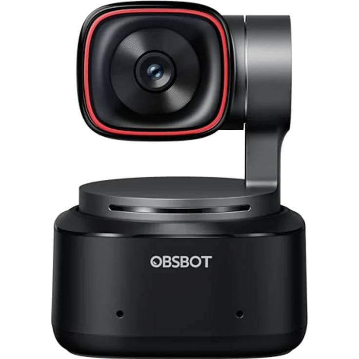 Obsbot Tiny 2 (50 Mpx), Webcam, Schwarz mit KI-Technologie und 4K@30FPS/1080P@60FPS – Bild 2