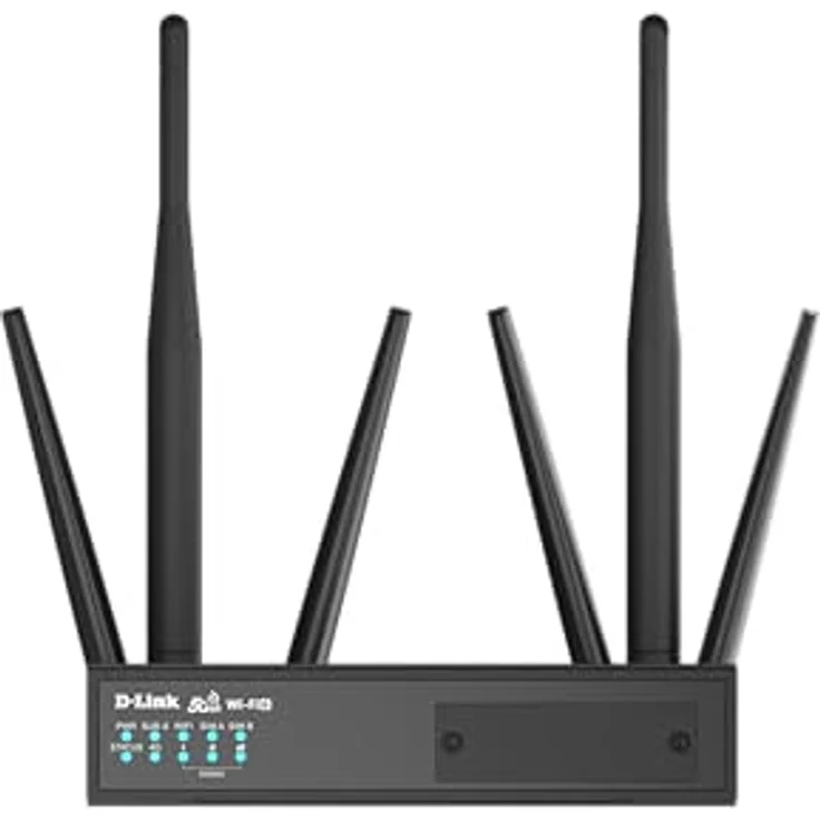 D-Link DWM-550-G 5G M2M Industrie-Router, Dual-SIM Failover, Wi-Fi 6 AX1800, robustes Design -30 bis 70°C, Multi-WAN mit automatischem Failover & Lastverteilung – Bild 2