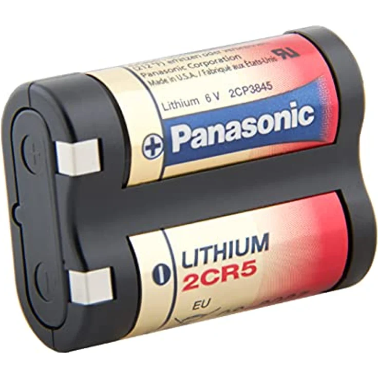 Panasonic 2CR5 6V Lithium-Batterie - Blister 1 – Bild 2