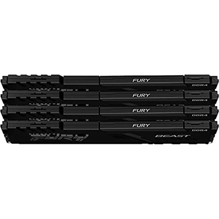 DDR4 64GB PC 3200 CL16 Kingston KIT (4x16GB) FURY Beast Bl Kit - Preisvergleich – Bild 2