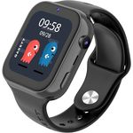 Garett Kids Twin 2 4G, Smartwatch für Kinder mit GPS-Ortung, zwei Kameras, SOS-Knopf, Lernspielen, Schwarz