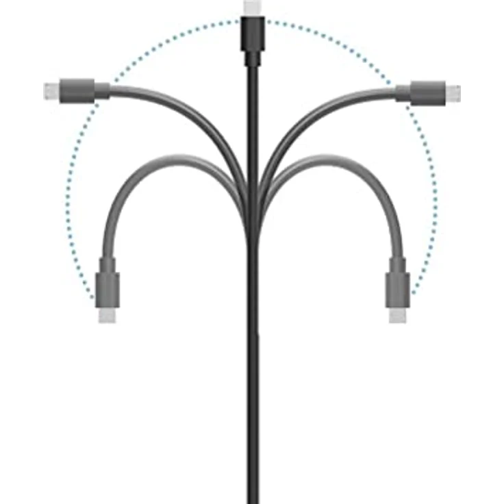 Ventarent Device Refreshing + Leasing Adapter 15W + Ladekabel Micro USB Kompatibel Mit Samsung Galaxy S3 S4 S5 S6 S7 Edge Note 3 Schwarz – Bild 4