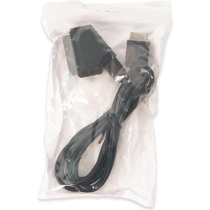 Freaks And Geeks Scart Video Cable für Sony PlayStation 2, Kabel für PS1/PS2/PS3