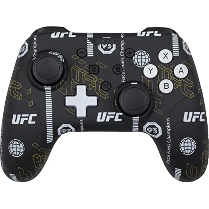 Konix UFC Nintendo Switch/PC Controller, ergonomischer Gamepad mit 3 m Kabel, Vibrationsfunktion und Screenshot-Taste – Bild 2