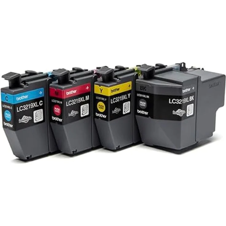 Brother LC-3219XLVAL 3000Seiten 1500Seiten Schwarz, Gelb Tintenpatrone – Bild 4