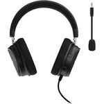 uRage Gaming-Headset SoundZ 800.7.1 V2, 7.1 Virtual Surround Sound, kabelgebundene Multi-Plattform Kopfhörer für PS5/PC, 2 m USB-Kabel, in Schwarz