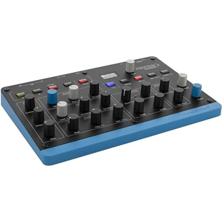 Waldorf Protein, 8-stimmiger Wavetable-Synthesizer mit Microwave-ASIC-Oszillatoren, 4 Layer, Arpeggiator, Step-Sequencer, MPE, 2 Effektslots, USB-C, kompakt & leicht – Bild 1