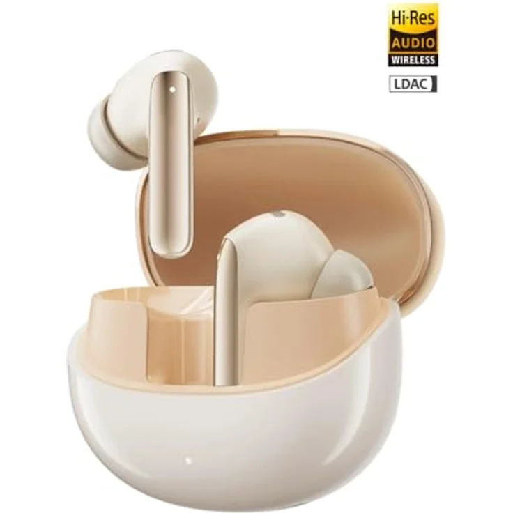 QCY TWS MeloBuds Pro HT08 ANC Kopfhörer (Gold) – Bild 2