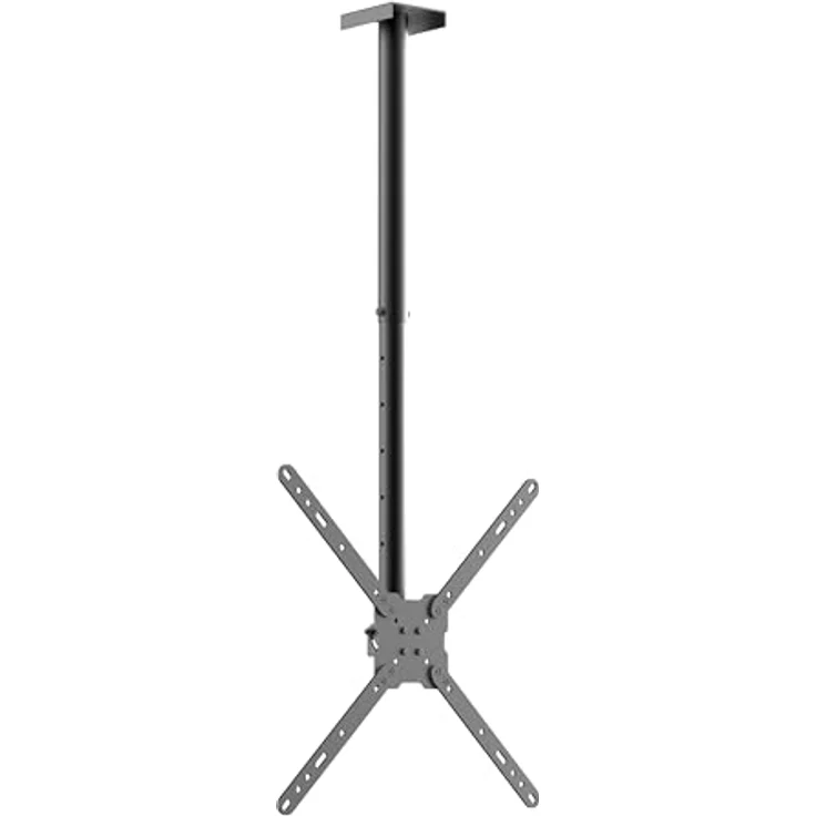 Meliconi 400CE Projektorhalterung Decke, Schwarz, für LCD-/Plasmageräte bis 35 kg, 360° drehbar, VESA 400 x 400 mm – Bild 1
